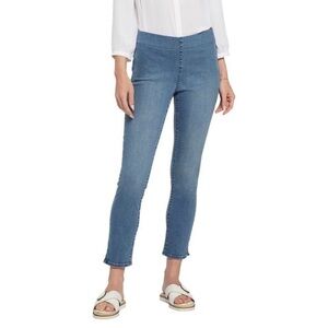 NYDJ Skinny Ankle Pull-On Jeans in Auino Wash Size 8